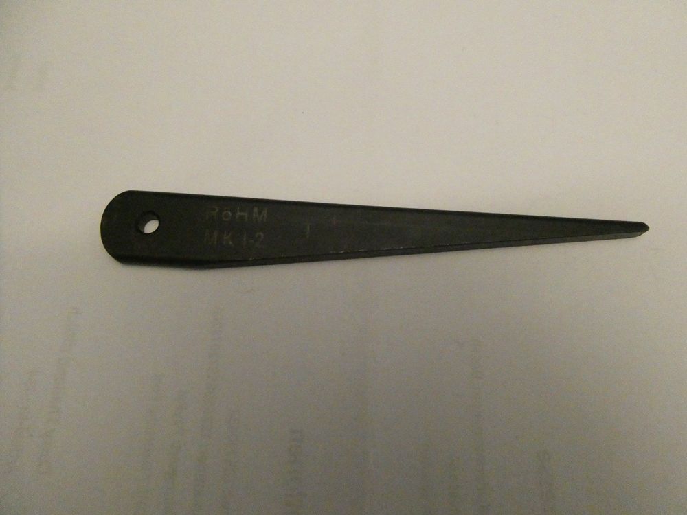 Röhm Austreiber DIN317 Für Werkzeugkegel MK 4 – Aus Geschmiedetem Stahl, Vergütet, 1 Stück