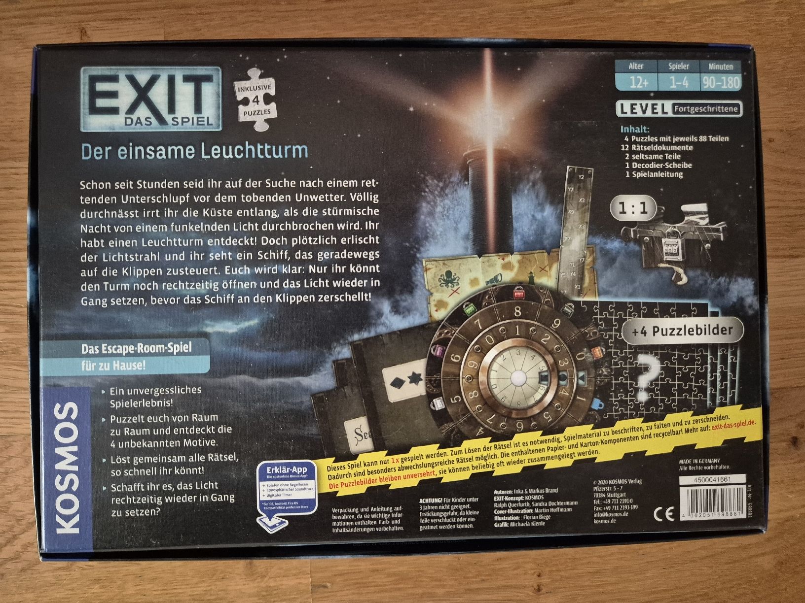 Kosmos Spiele: Exit - der einsame Leuttchurm – Gebraucht aus Herzogenbuchsee von kimslo 1