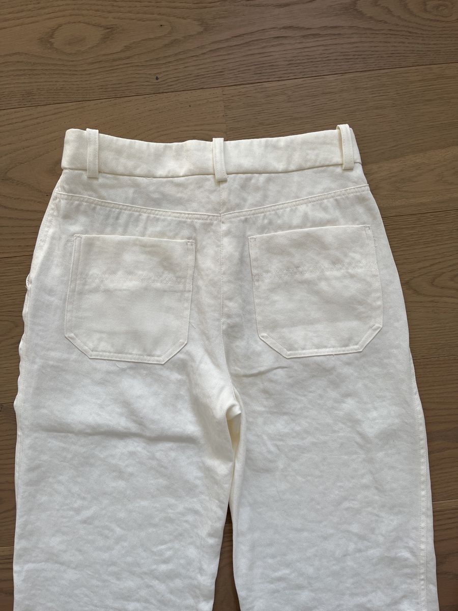 H&M Pantaloni: Weisse Sommerhose von H&M – Nuovo (secondo la descrizione) da Killwangen venduto da 2001wein 4