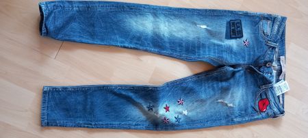 Guess Damen Jeans cool Patches Gr. 27