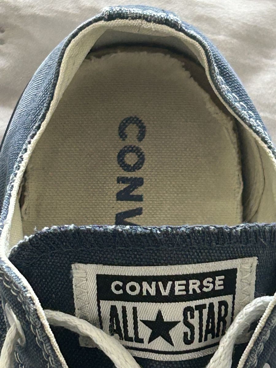 Converse Scarpe da uomo: Converse All Star Turnschuhe Grösse 38 Dunkelbla – Usato da Wolhusen venduto da eve_m6cg 7