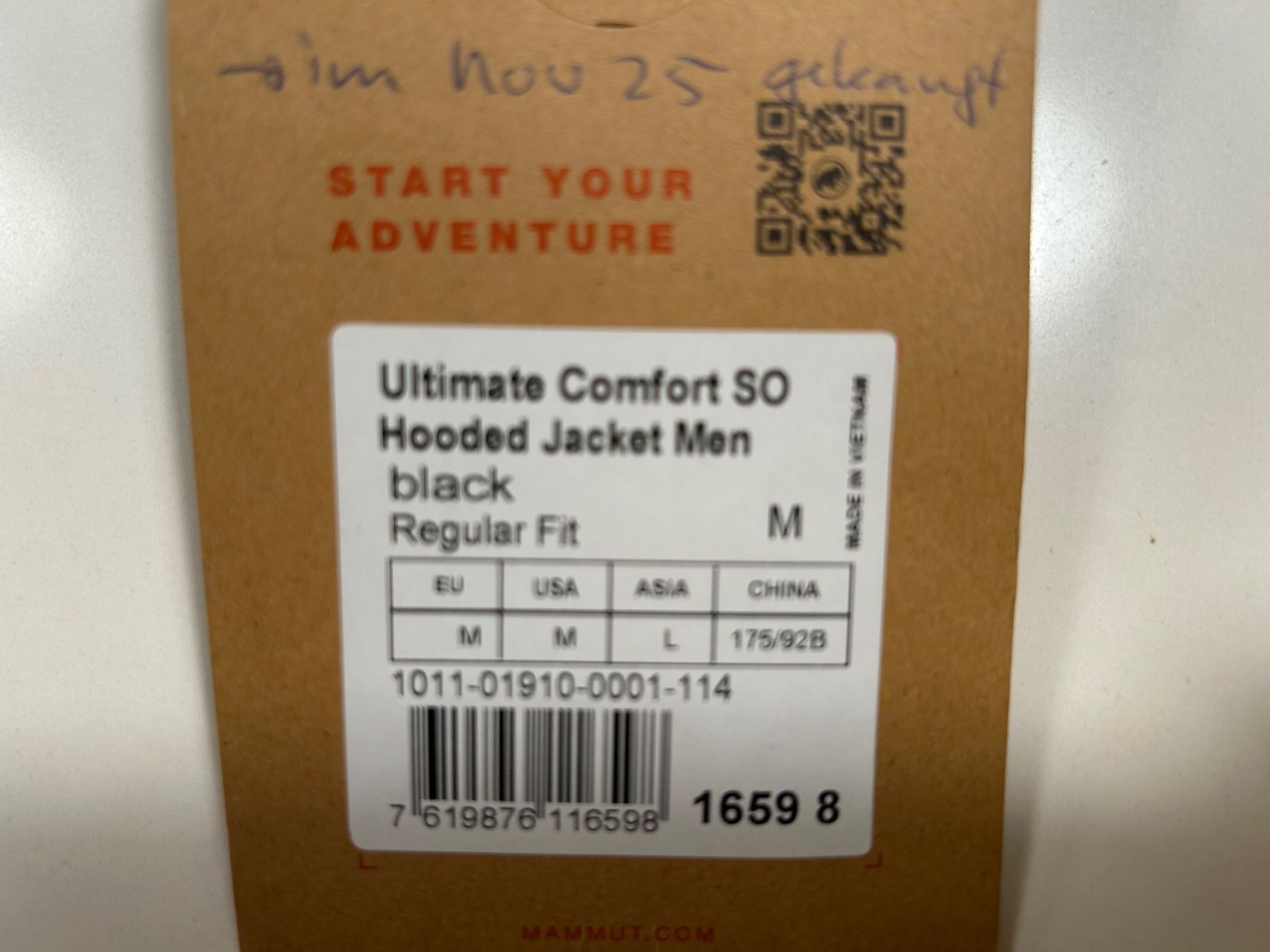 Mammut Jacken: Mammut Softshell  Ultimate Confort SO Men Gr M – Neu (gemäss Beschreibung) aus Liestal von nita222 6