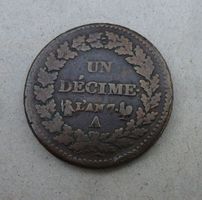 Frankreich ++ Decime An 7 A