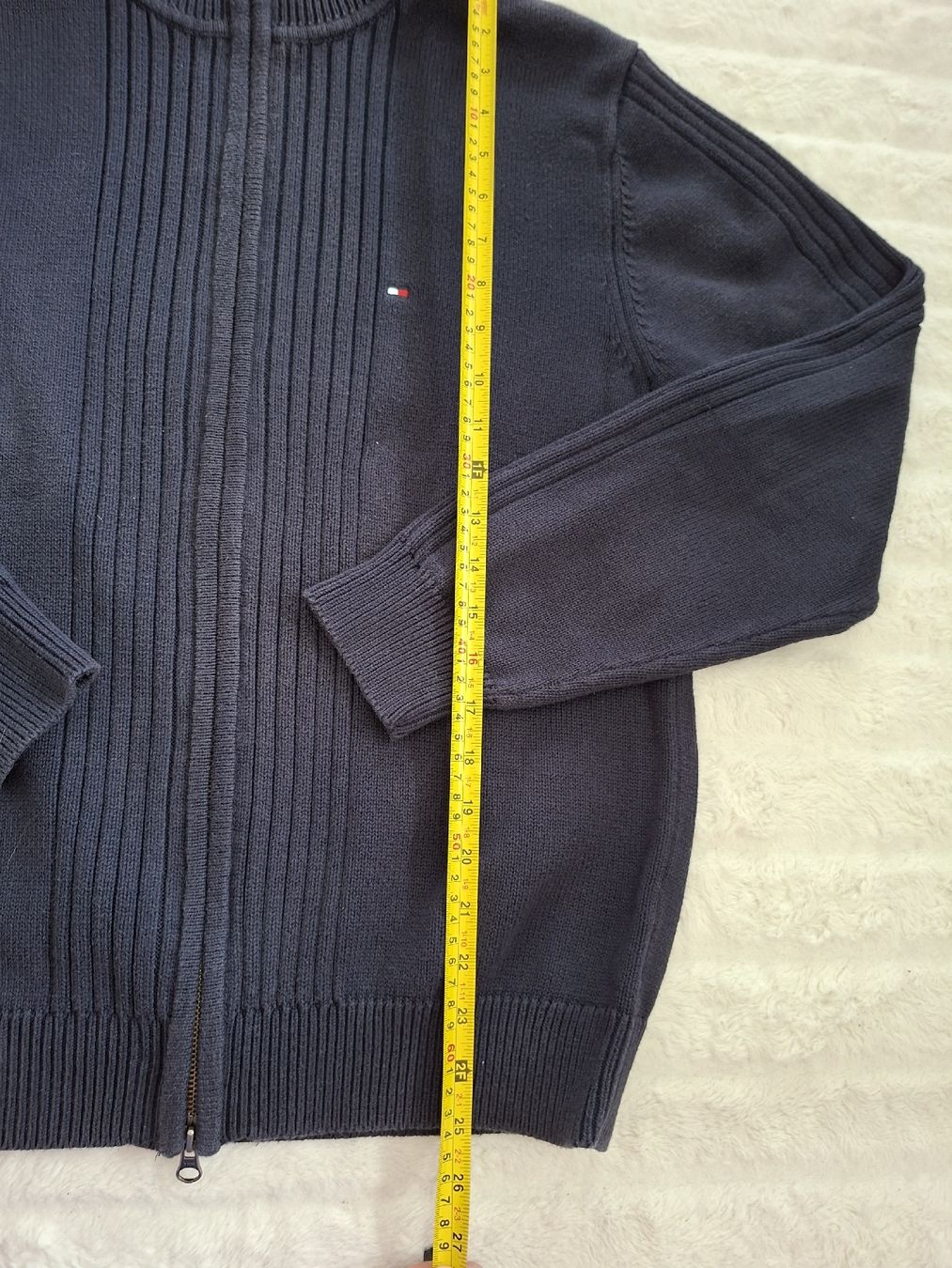 Tommy Hilfiger Maglioni & Felpe: Pull Tommy Hilfiger bleu marine zippé, Taille XL – Usato da Renens VD venduto da ser_j2fn 3