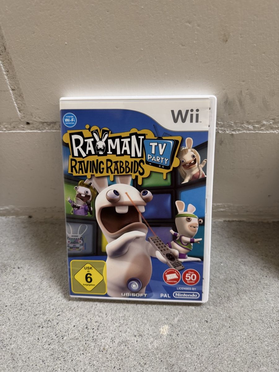 Nintendo Giochi: Wii Rayman TV Raving Rabbids Spiel – Usato da Beringen venduto da ste_bh8w