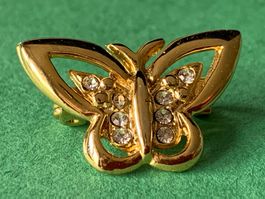 Schmetterling kleine Brosche