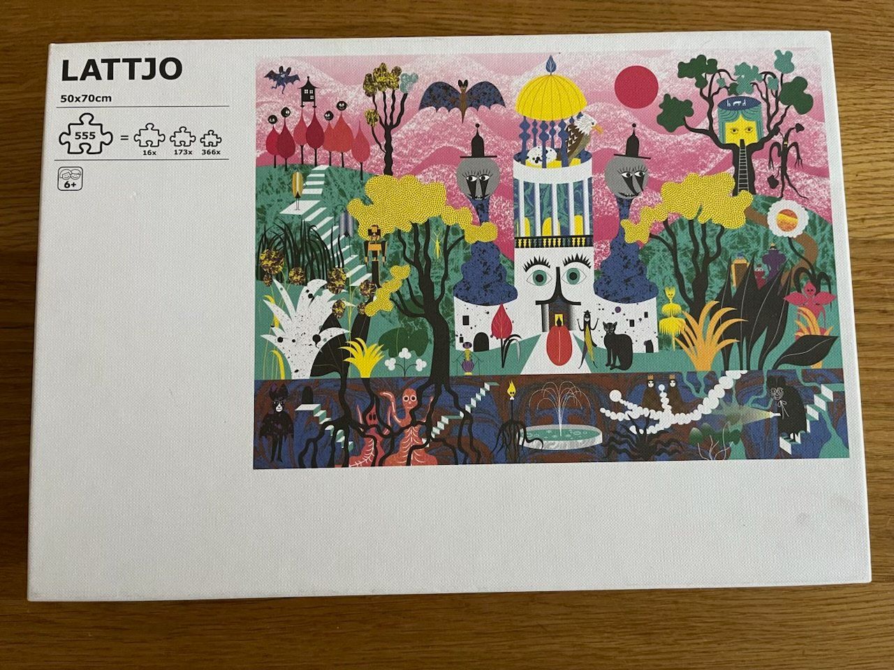 Puzzles: Puzzle Lattjo 555 pièces – Gebraucht aus Fribourg von geolutin
