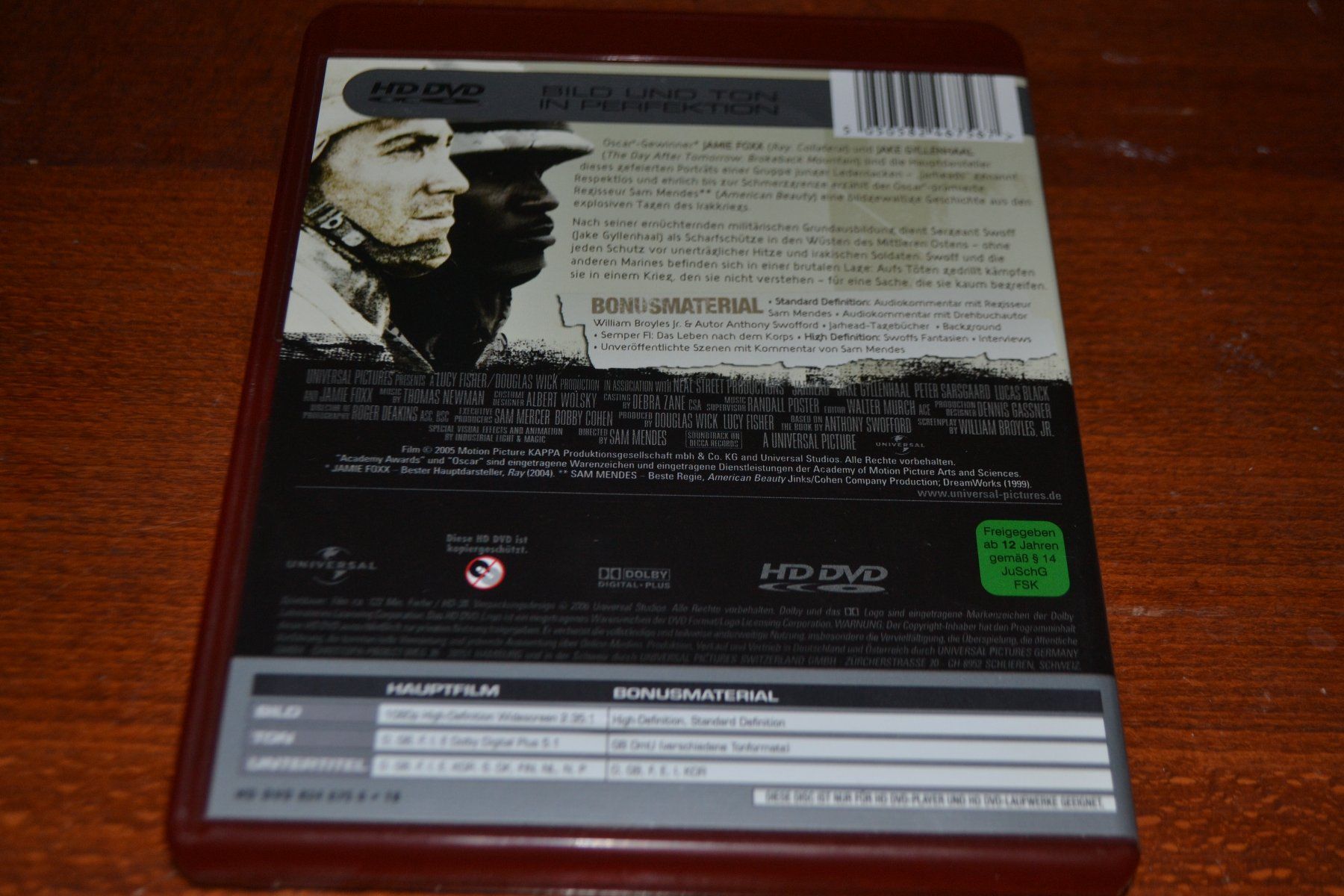 Tutti i DVDs: Jarhead HD DVD – Usato da Laupen ZH venduto da chefdom 1