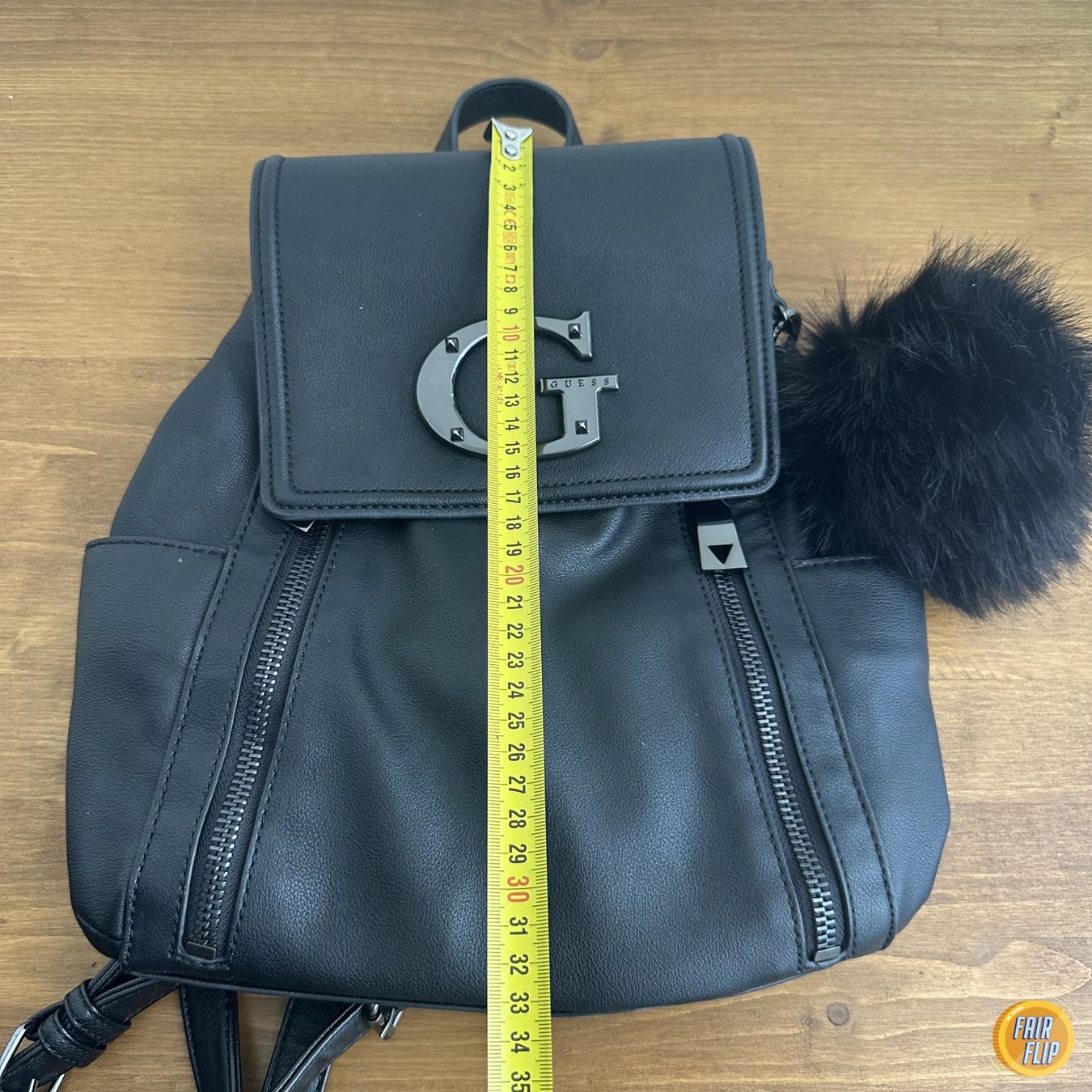 Guess Rucksäcke: Guess Rucksack Schwarz – Gebraucht aus Luzern von fairflip 5