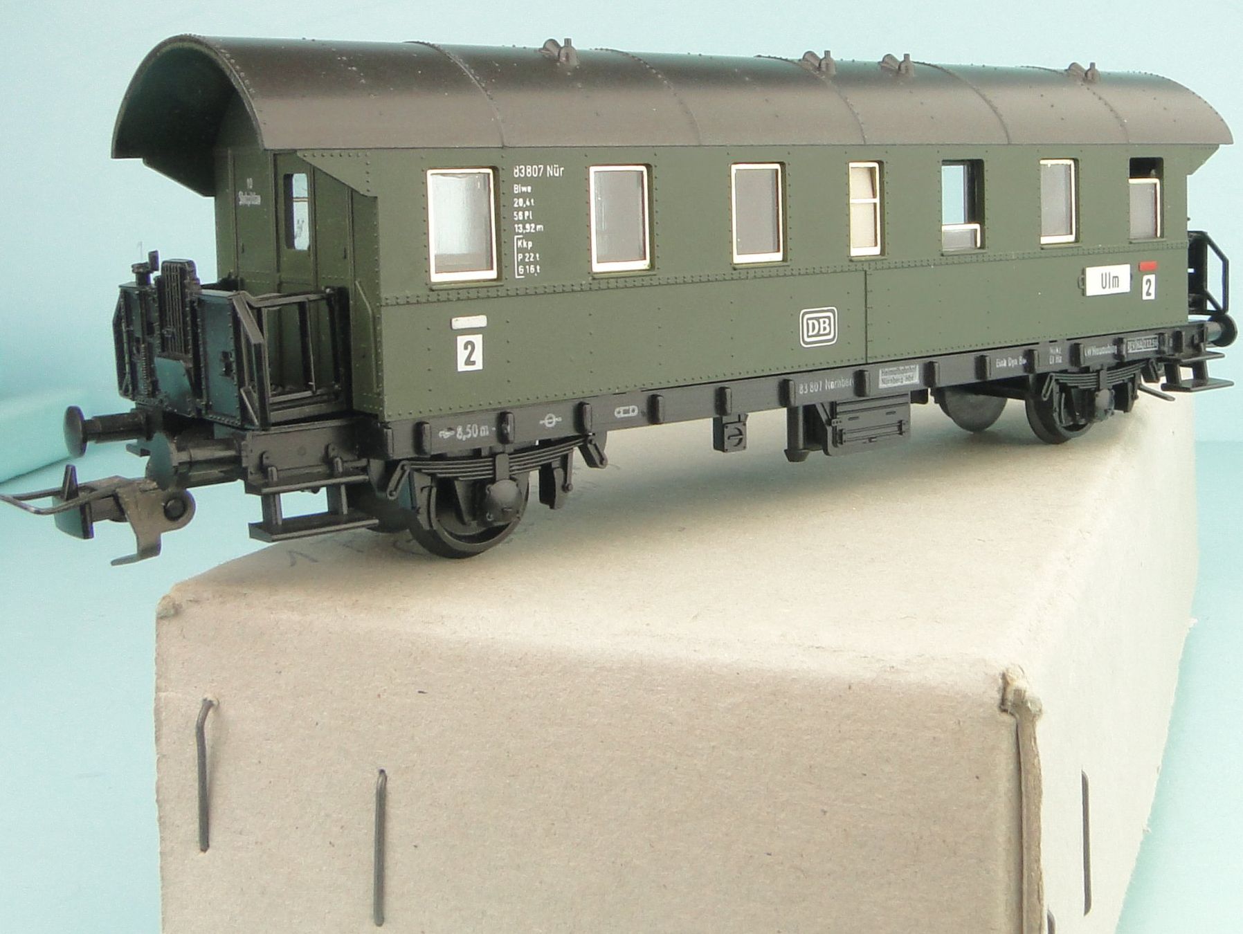 Fleischmann Modellini di ferrovie: Fleischmann H0 Länderbahn  Wagen / Märklin Kupplung – Usato da Bülach venduto da cann11 6