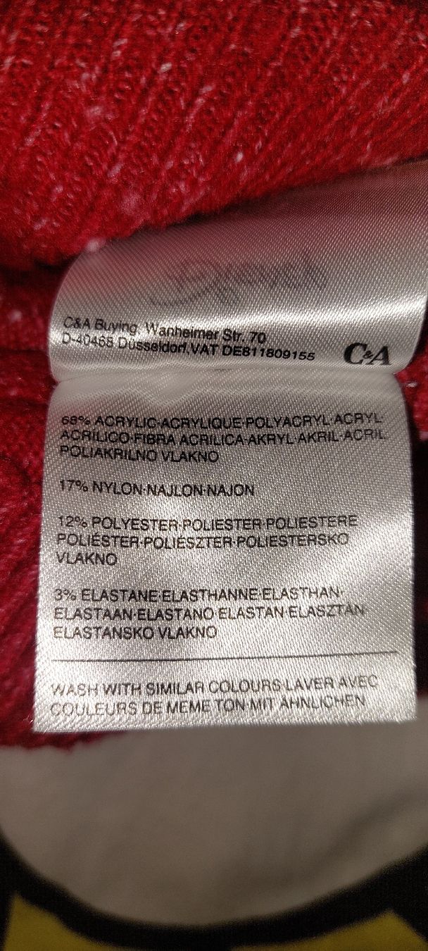 C&A Vestiti: Weihnachtskleid/Longpulli Minni Mouse – Usato da Neuendorf venduto da Esthi78 3
