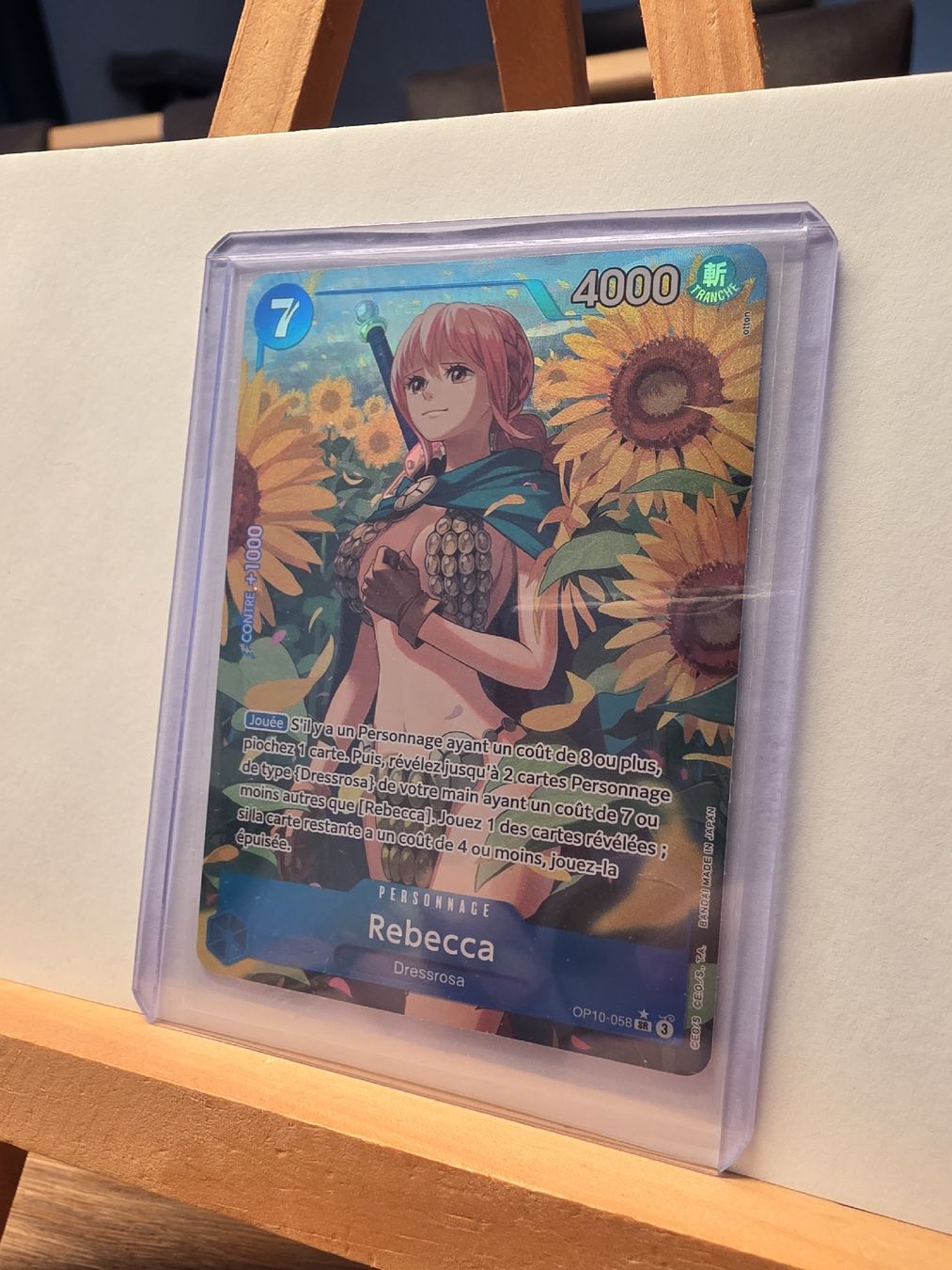 Bandai Carte collezionabili: Rebecca SR ALT OP-058 FR – Nuovo (secondo la descrizione) da Develier venduto da Luc_TCG_GAMES 1