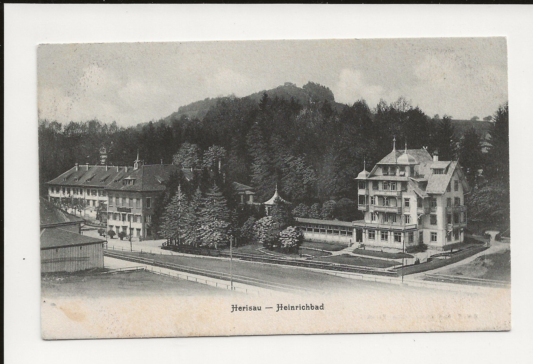 Cartoline postali: AK 1911 Herisau - Heinrichbad – Usato da Greifensee venduto da 315WDO