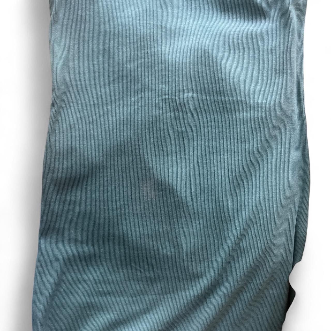 Weekday Vestiti: Enges Maxikleid Tanktop grün-blau-grau – Usato da Zürich venduto da lil_rxs5 5