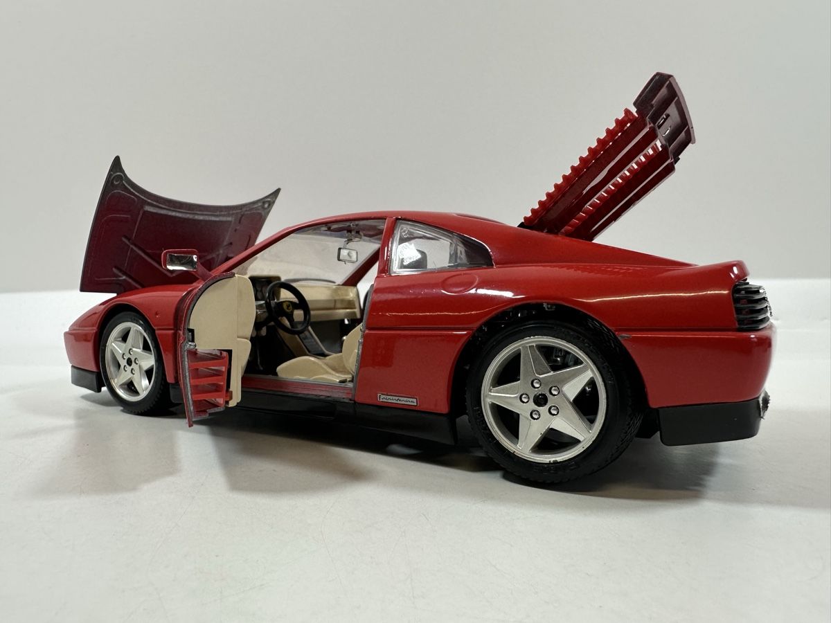Bburago Modellini d'auto: Ferrari 348 tb 1:18, rot, BBURAGO – Usato da Zofingen venduto da rf9_x2xt 7