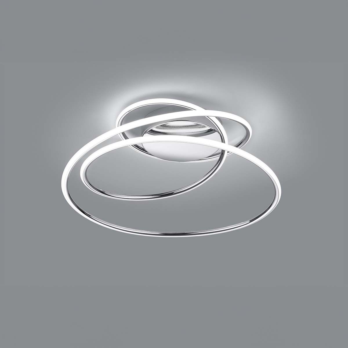 Lampadari & plafoniere: LED Deckenleuchte, 50 cm x 48 cm, Chrom  – Nuovo (secondo la descrizione) da Kreuzlingen venduto da Smart-Light