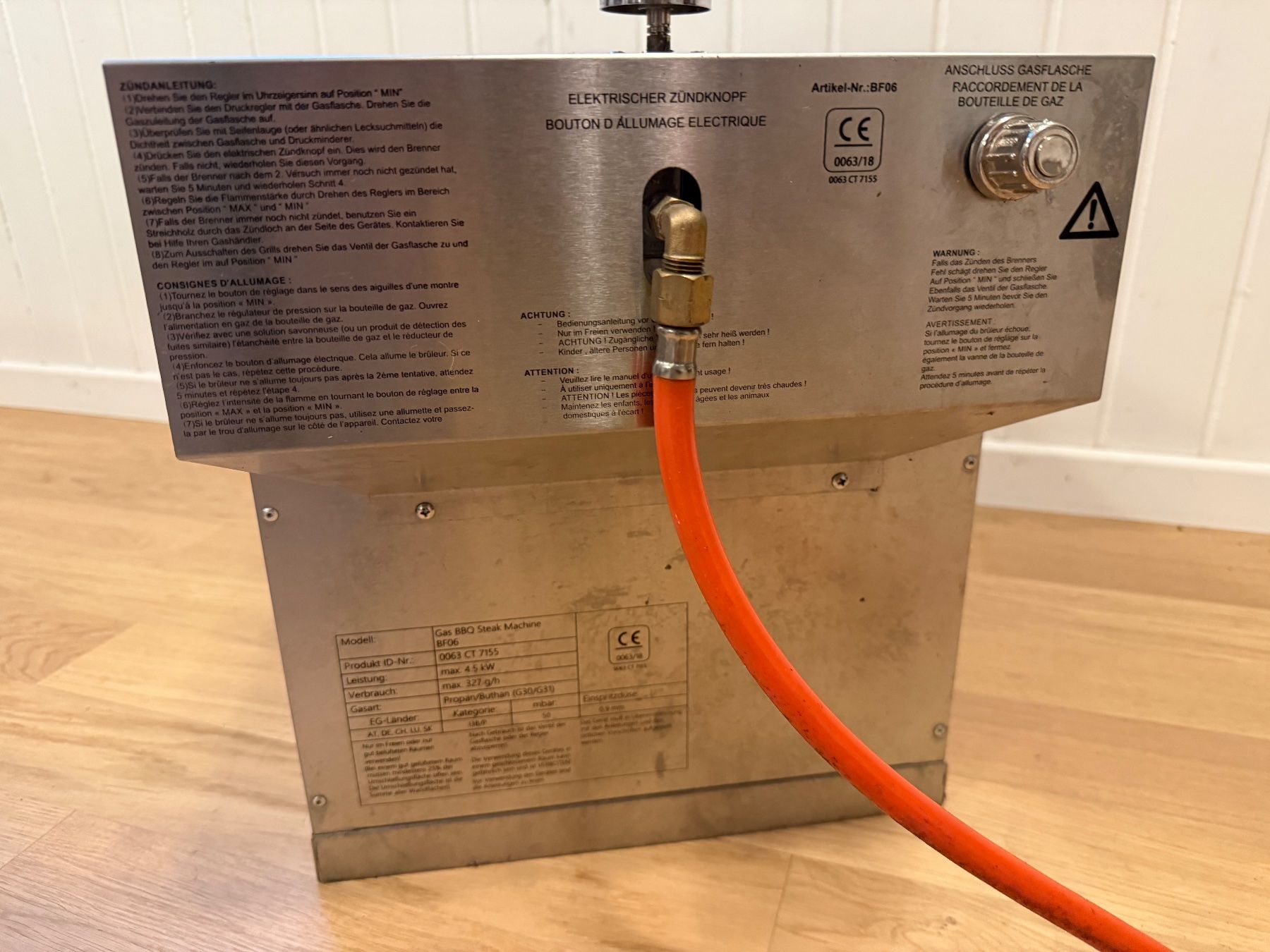 Griglie: BBQ Dragon Oberhitzegrill Searer 800 – Usato da Zürich venduto da Roppliger 3