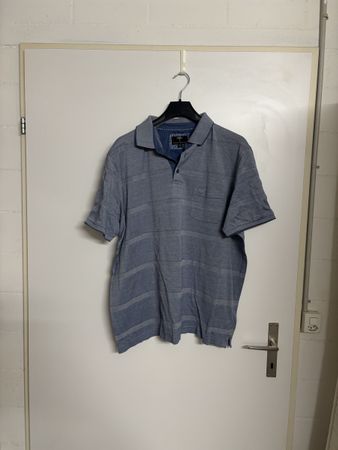 Herren Polohemd Grösse XL gestreift blau guter Zustand