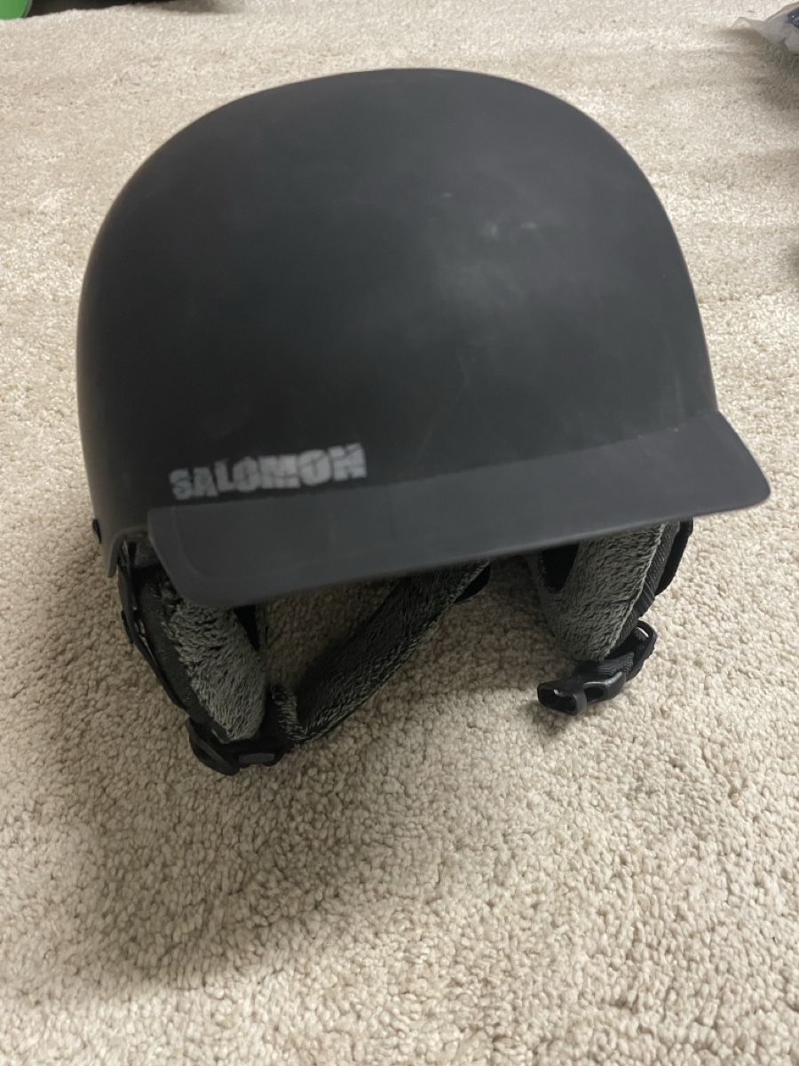Salomon Helme: Salomon Ski- oder Bikehelm, Schwarz Matt, Grösse M 57-58cm – Neu (gemäss Beschreibung) aus Uesslingen von SwissTravler
