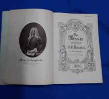 Klaviernotenbuch Händel Messias, Klavierauszug (Stern) 1937