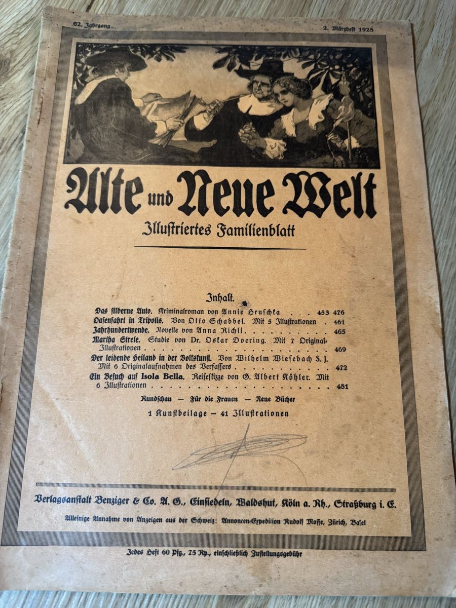 Riviste & Magazine: Antike Zeitschriften – Usato da Walliswil b.Wangen venduto da CharlotteGarde 5