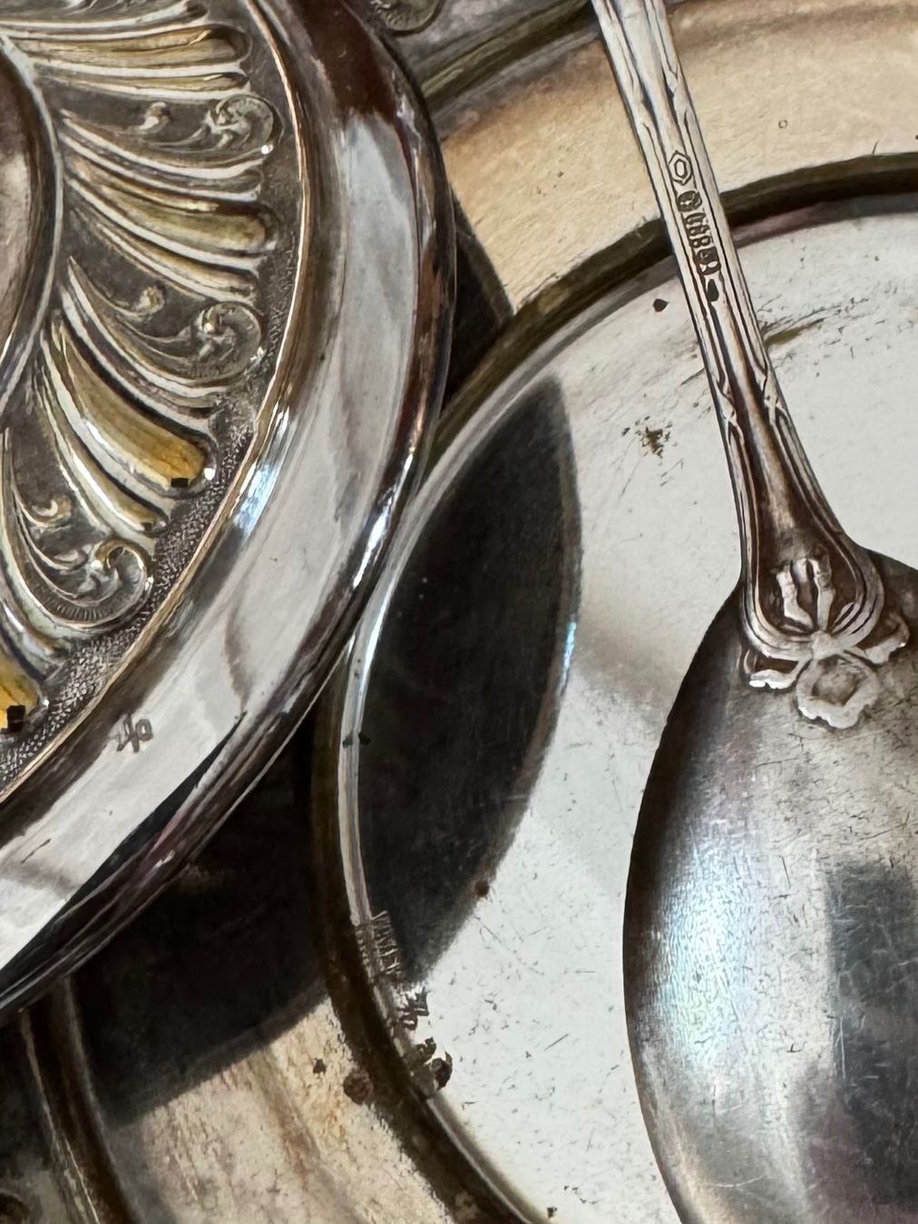 Zuccheriere: Sucrier en argent antique – Usato da Rossens venduto da neti09 2
