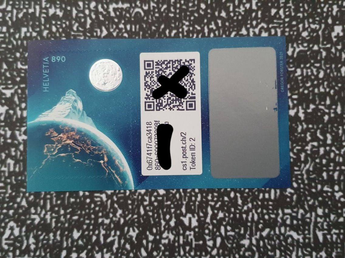 Tutti i francobolli: Swiss Crypto Stamp ID: 2 – Nuovo e nell'imballaggio originale da Vaglio venduto da Irukaijiu