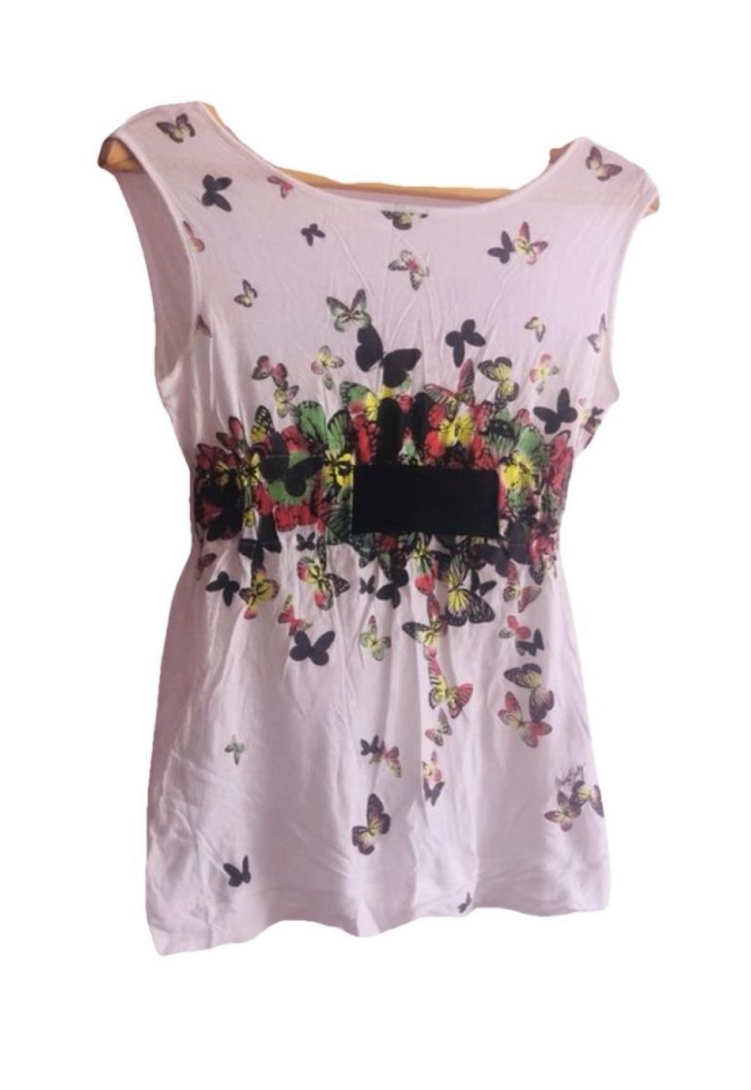 Miss Sixty Tops: Vintage Miss Sixty Butterfly Top, size S – Neu (gemäss Beschreibung) aus Kloten von jan_xn8f