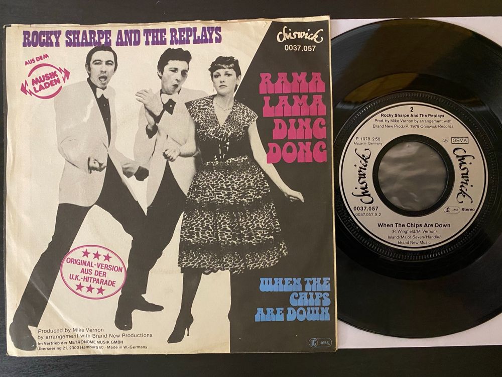 Rocky Sharpe And The Replays – Rama Lama Di [7