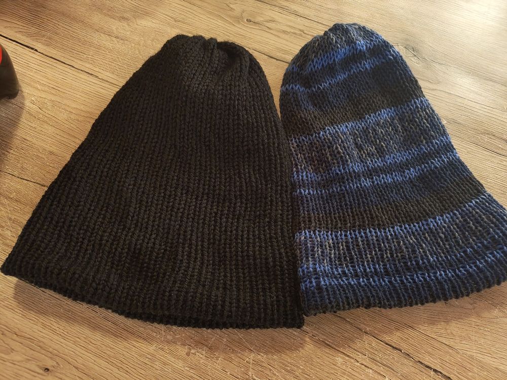 SDFXCDR Winterwärme, Mocha Bear Und Milk B Gestrickte Mützen