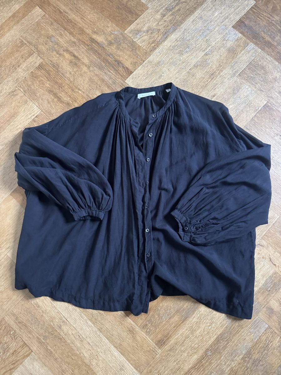 Camicette: DÔEN Jane Bluse schwarz Grösse S – Usato da Zürich venduto da Grace07