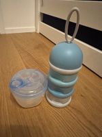 neuer Milchpulver Portionierer Beaba blau