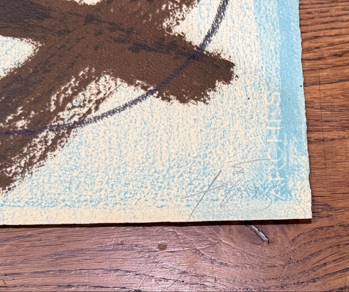 Grafiken & Lithographien: Antoni Tàpies, Lithograph – Neu (gemäss Beschreibung) aus Zürich von Vera_Ma 1