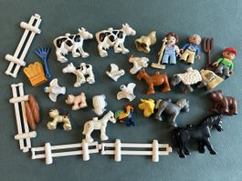 Lego Duplo Bauernhof Set mit Tieren und Figuren gebraucht