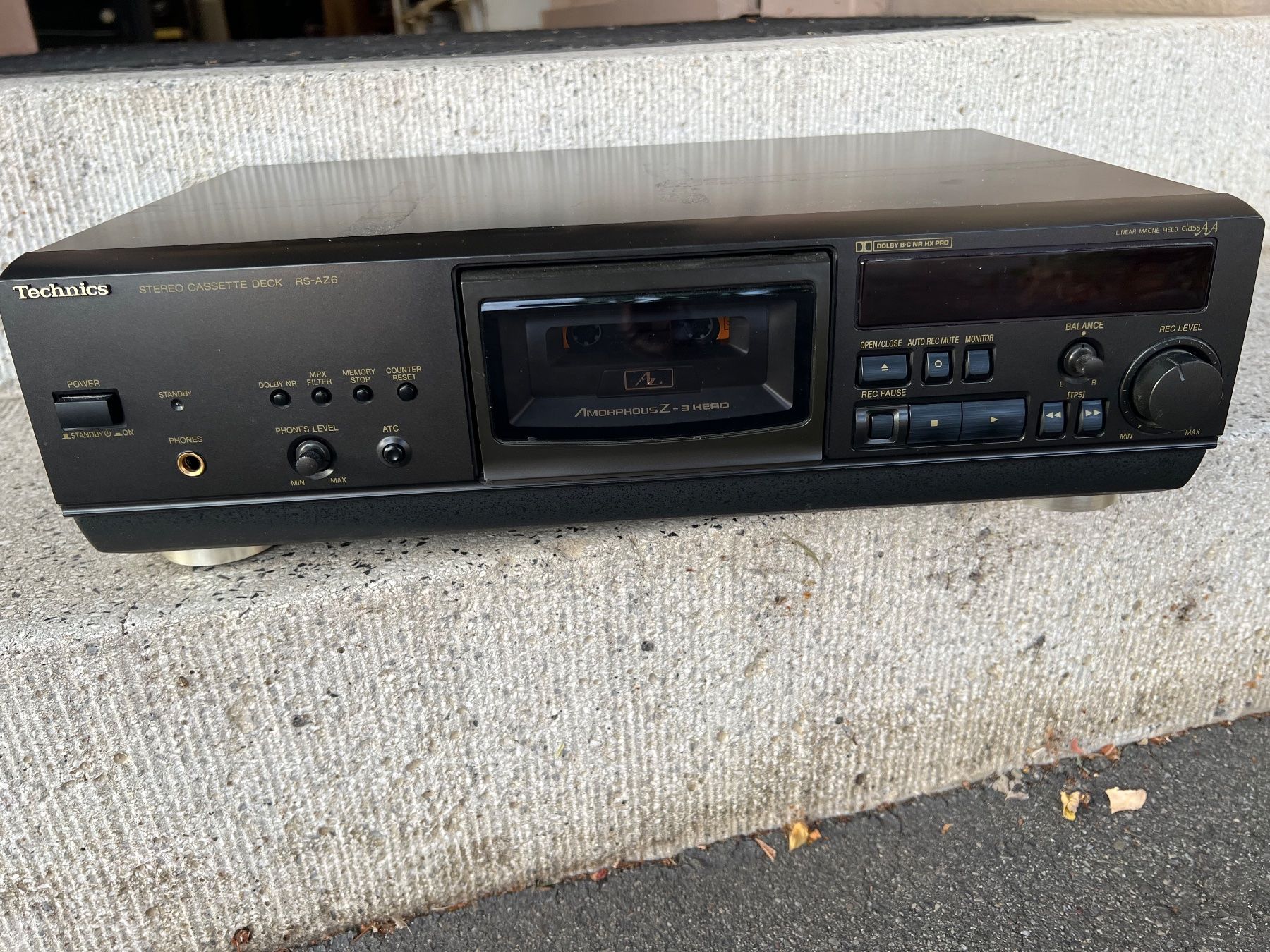 Technics Registratori: Technics RS-AZ6 Stereo Cassette Deck gebraucht – Usato da Gebenstorf venduto da Secondtronik