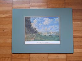 LADY CLARE Tischset  Claude Monet  "Le Bassin d'Argenteuil"