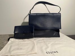 Borsa Cèline All soft blu