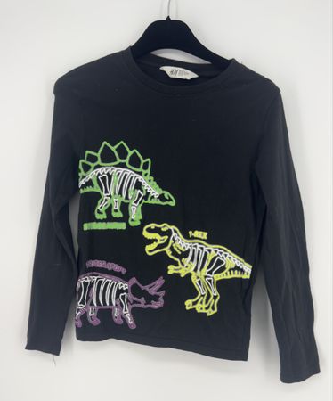 # BOY - Pullover ,,dino‘‘ Gr. 134/140 - H&M #