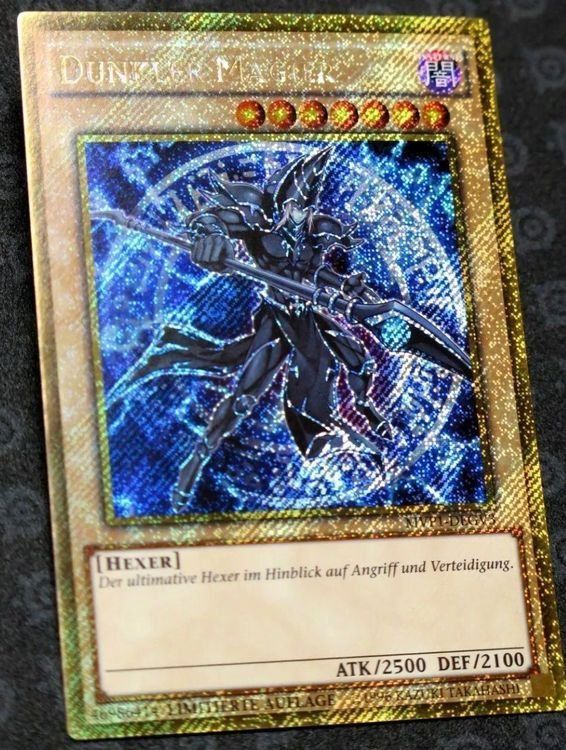Yugioh Carte collezionabili: Dunkler Magier Gold-SR Mint Limitiert – Nuovo e nell'imballaggio originale da Boswil venduto da ShoppingCenterCity