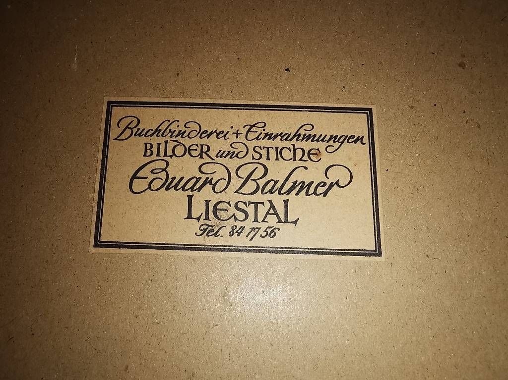 Foto & Immagini: Teufelsbild von Eduard Balmer – Usato da Lausen venduto da 04362 2