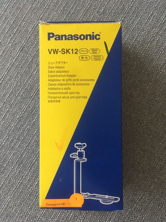 ZubehörschuhAdapter Panasonic VSSK12 shoe adaptor Kaufen auf Ricardo