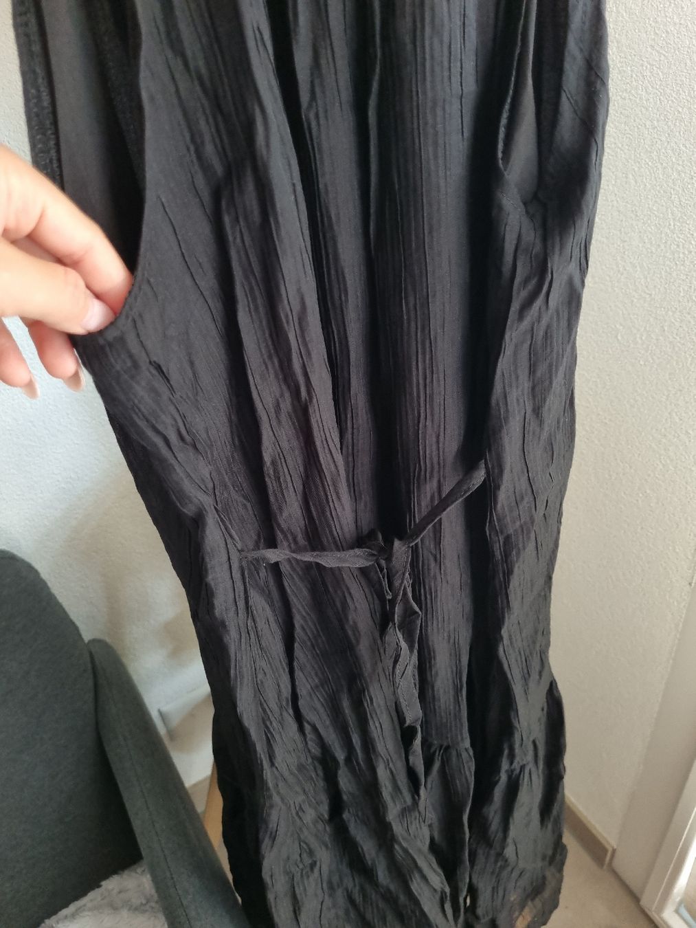Vestiti: Black Flare Halterneck Dress – Nuovo e nell'imballaggio originale da Aigle venduto da Smagbrelle18 6