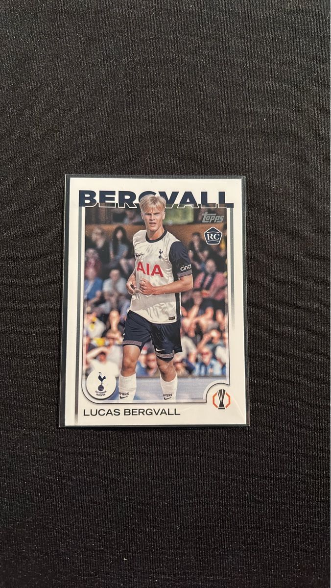 Topps Sammelbilder & Trading cards: Lucas Bergvall - Topps RC 2024 - Tottenham - PL – Gebraucht aus Kaiseraugst von Baum_12