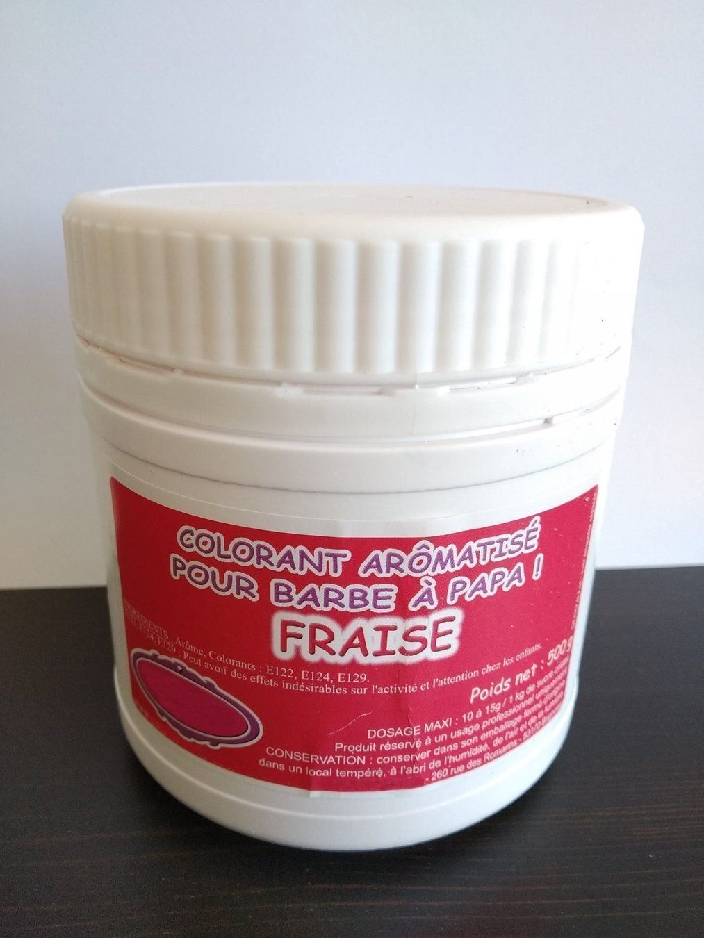 Cibi & Specialità: Zuckerwatte Farb Aroma Flossine 500gr – Nuovo e nell'imballaggio originale da Tesserete venduto da Happyair-Schweiz
