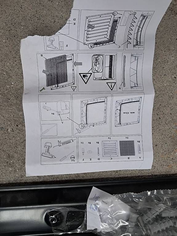 Ventilazione: Regenschutzgitter – Nuovo e nell'imballaggio originale da Biberstein venduto da precious010 2