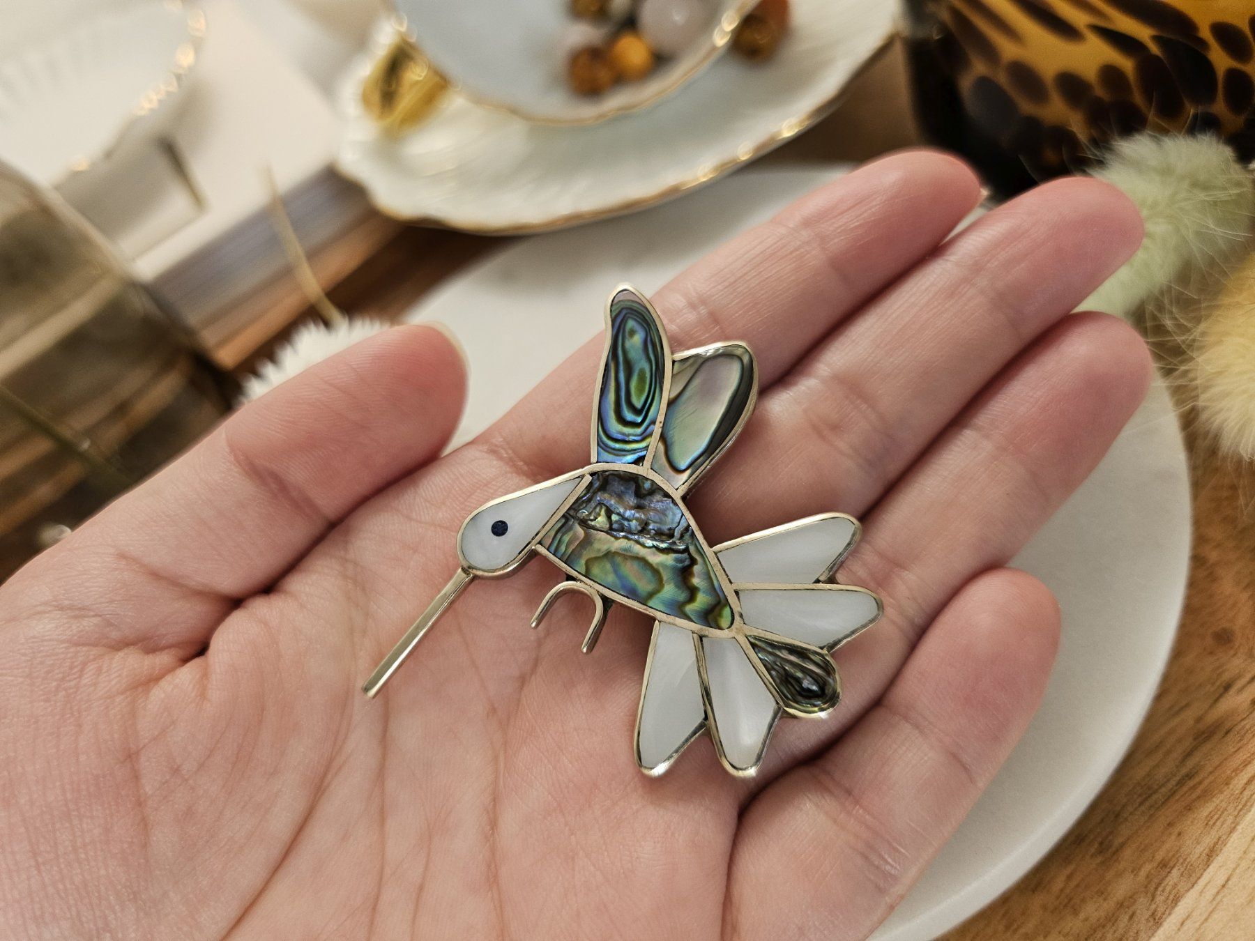 Broches & Aiguilles: Vintage Schmuck - Brosche Colibri – D'occasion à Zürich par dia_65d6 1
