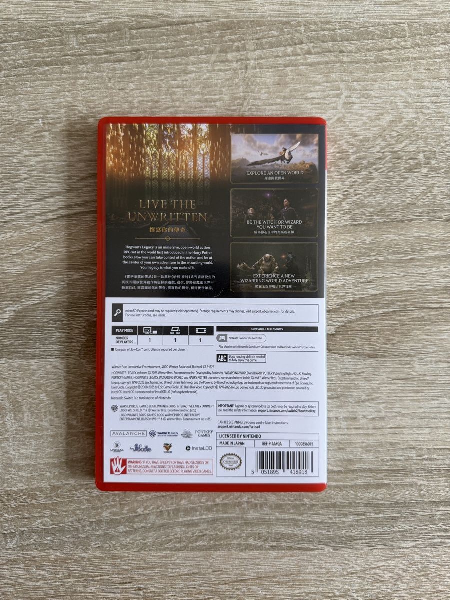 Nintendo Giochi: Hogwarts Legacy Nintendo Switch - neu – Nuovo e nell'imballaggio originale da Stalden VS venduto da Mister_20 1