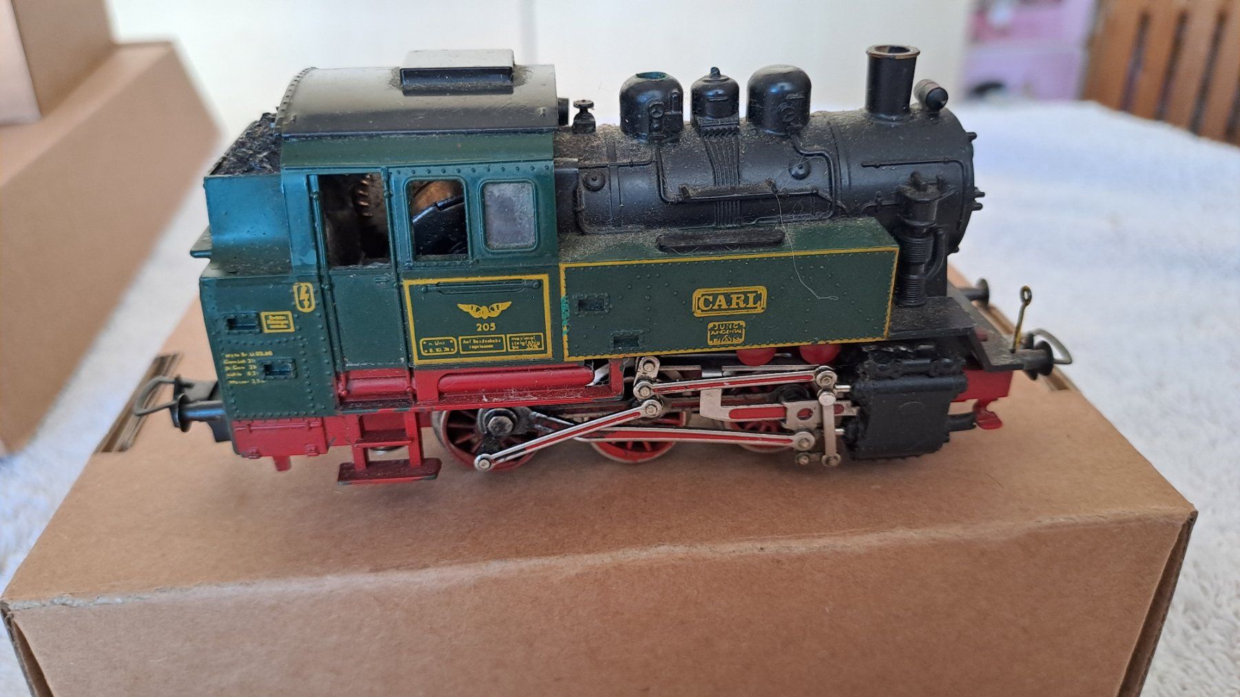 Trix Trains électriques: Trix Dampflok "CARL" H0 GL / 42 – Défectueux à Winterthur par Riebeli333
