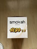 Shisha Smokah Hero 2.0 mit Zubehör und Mundstücken