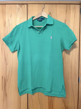 Polohemd Ralph Lauren grösse M gruen gute Zustand